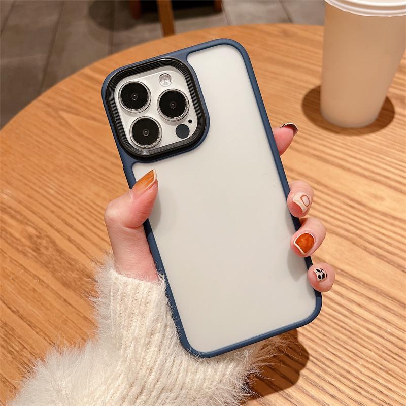 Противоударный матовый прозрачный чехол для Iphone 13 12 11 Pro Max X Xr Xs, мягкий силиконовый защитный бампер, задняя крышка для Iphone 13pro Max
