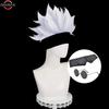 Высококачественный 3 стиля Косплей парик Годжо Сатору Jujutsu Kaisen Годжо Короткий Термостойкий Синтетический Волос Аниме Косплей Парики + Парик C