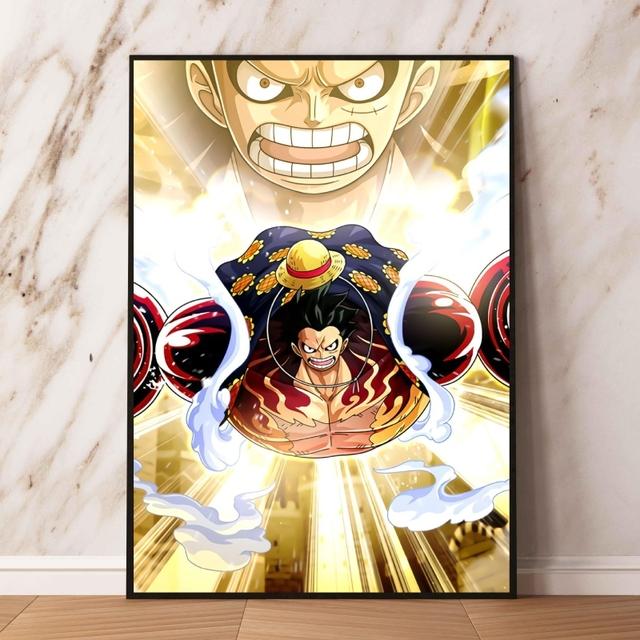 Набор аниме-плакатов, лучший подарочный принт Ace Cuadros, украшение для детской спальни