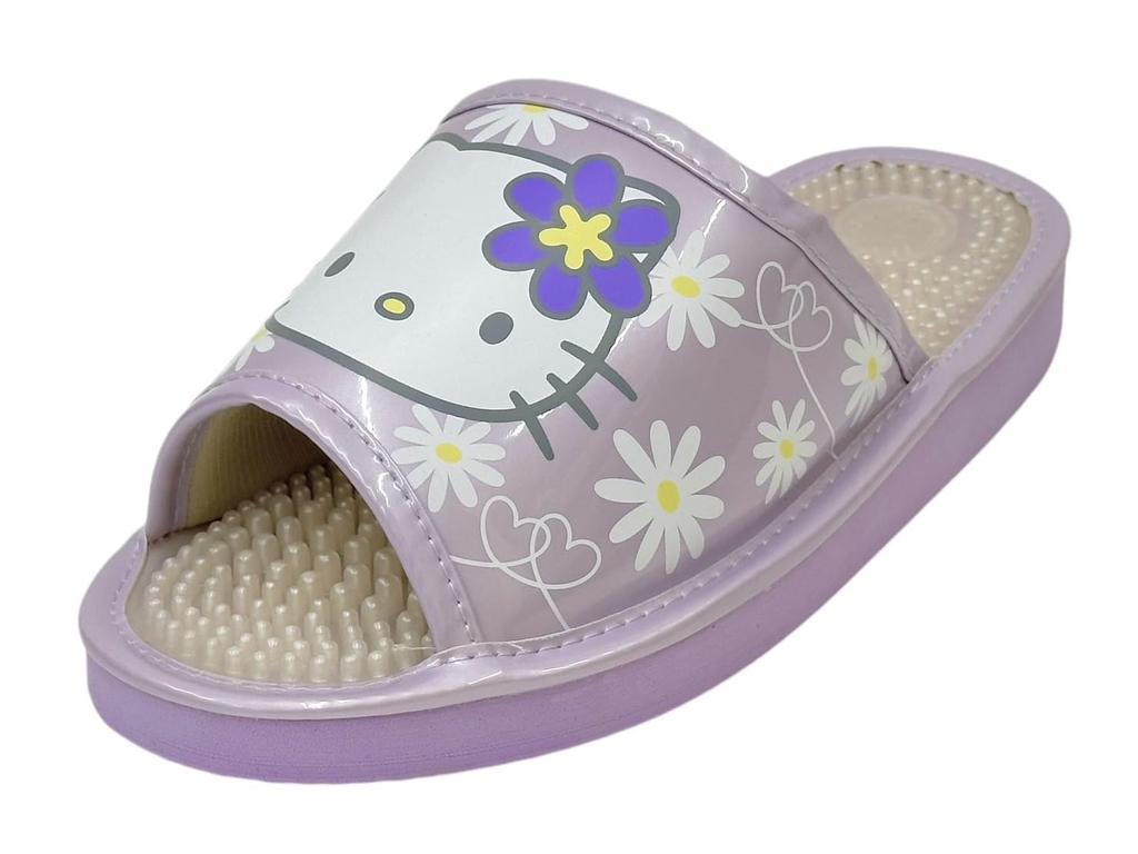 Hello Kitty Health Sandals Slippers [Sanrio] Women's SA-4193L (Purple, L)