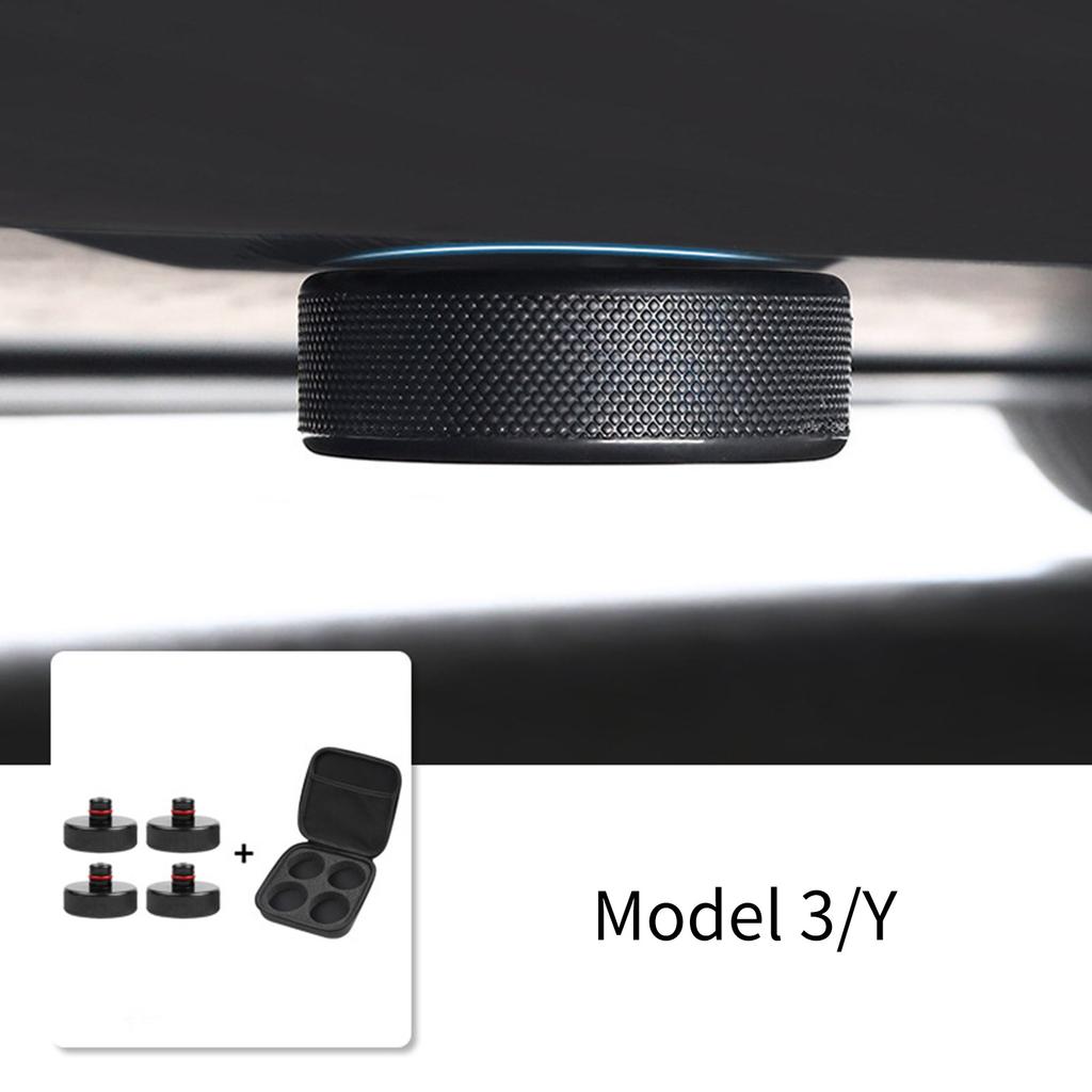 Portable Chassis with Storage-Case Universal Jack Pad Adapter Durable Rubber Lifting Jack Pad Adapter Tool for Y