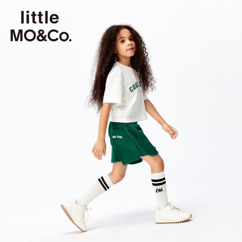 Little MO&Co. Летний комплект: футболка и шорты для девочек