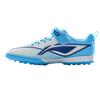Li Ning Kids PU Fashion Versatile Non-Slip Wear-Resistant Breathable Support Low-Top Soccer Shoes Kids Sneaker Fluorescent-Sky-Blue YSTV012-5