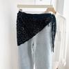White Knitted Triangle Scarf Ethnic Style Crochet Flower Scarves Hollow Out Lace Shawl  Summer