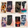 For Itel S25 Ultra Case S686LN Fashion Flower Painted Cover Soft Silicone Funda For Itel S25 S685LN Bumper ItelS25 S25Ultra Etui