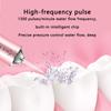 Rechargeable Water Dental Flosser Teeth Pick: Portable Cordless Oral Irrigator Travel Cleaner IPX7 Waterproof Electric Waterflos