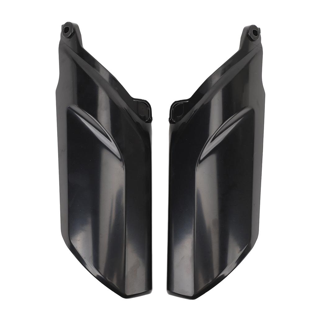 Pair of Front Suspension Fork Shock Cover Guard Protector Reduce Wind Resistance ABS Black for ER6N