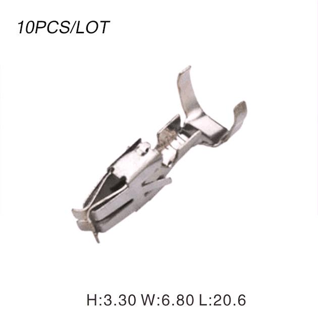 10x Fuse Box Terminal 4.8mm Female For N907 326 03 N907 327 03 N906 966 03