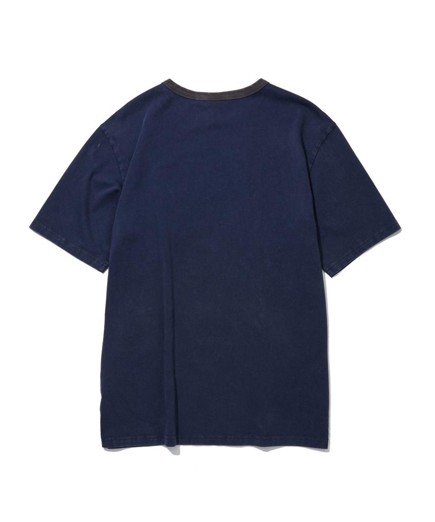 PENFIELD Серия Vintage I Я то, что я ем Футболка с коротким рукавом Темно-синий_Fs2Kt52U