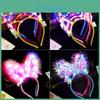 Rabbit Ears Mouse Luminous Headwear Cat Ear Crown Hair Gift Accessory