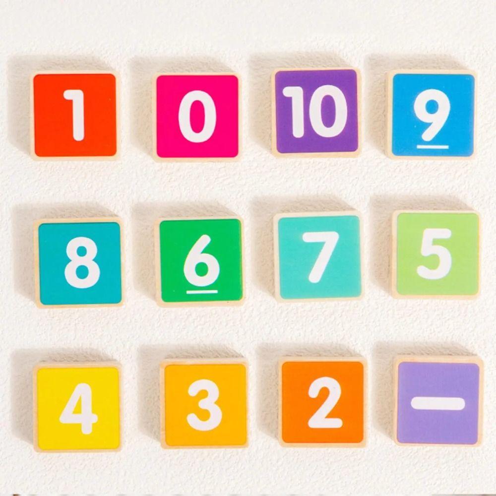 Educational Toys Clock Finger Numbers Math Toy Montessori Children Counting Toys  Birthday Gifts