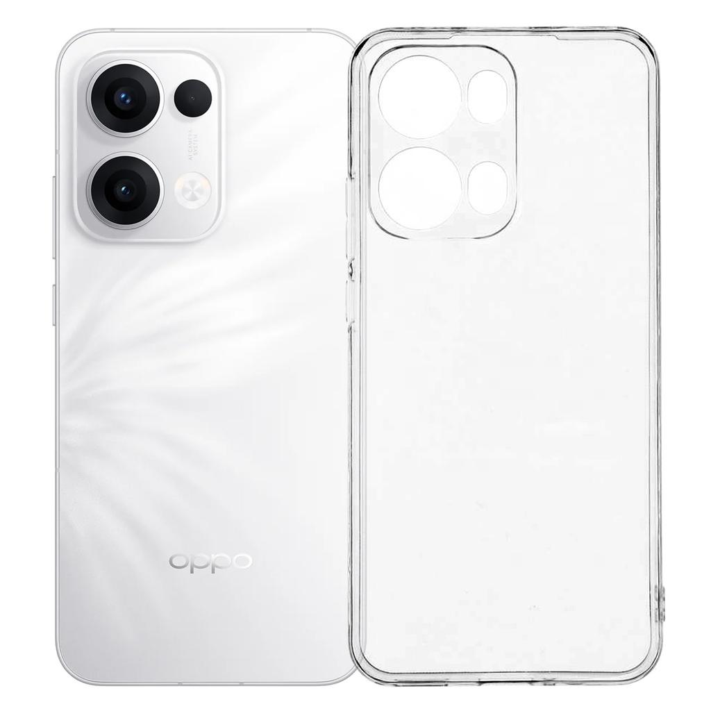 UNITHIN For Oppo Reno13 Pro 5G Case Ultra Thin 0.7mm Clear TPU Anti Drop Phone Cover Precise Cutouts