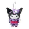 Sanrio Kuromi Character Summer Festival Mascot Holder Polyester Steel For Ages 6 and Up 404420