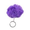 Trendy Simple Bag Pendant Fluffy Fur DIY Jewelry Keychains Fashion Accessories Key Chain Key Ring