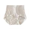 Seamless Solid Color High Waist Underwear Women's Panties Comfortable Breathable Cross Belly Lift Hip Briefs