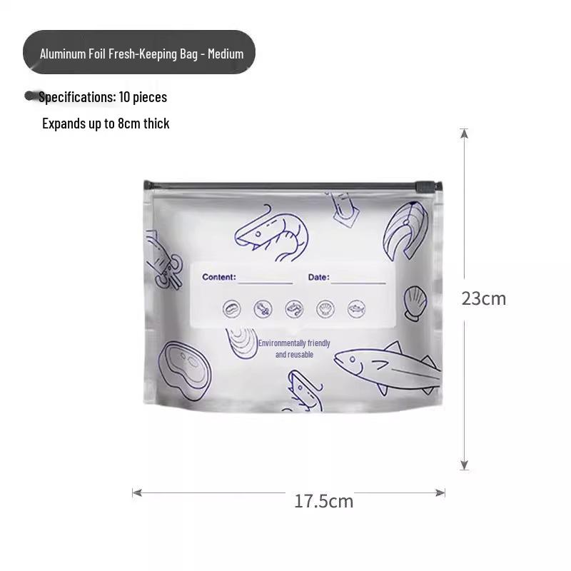 Герметичные пакеты для заморозки для хранения свежих продуктов и мяса