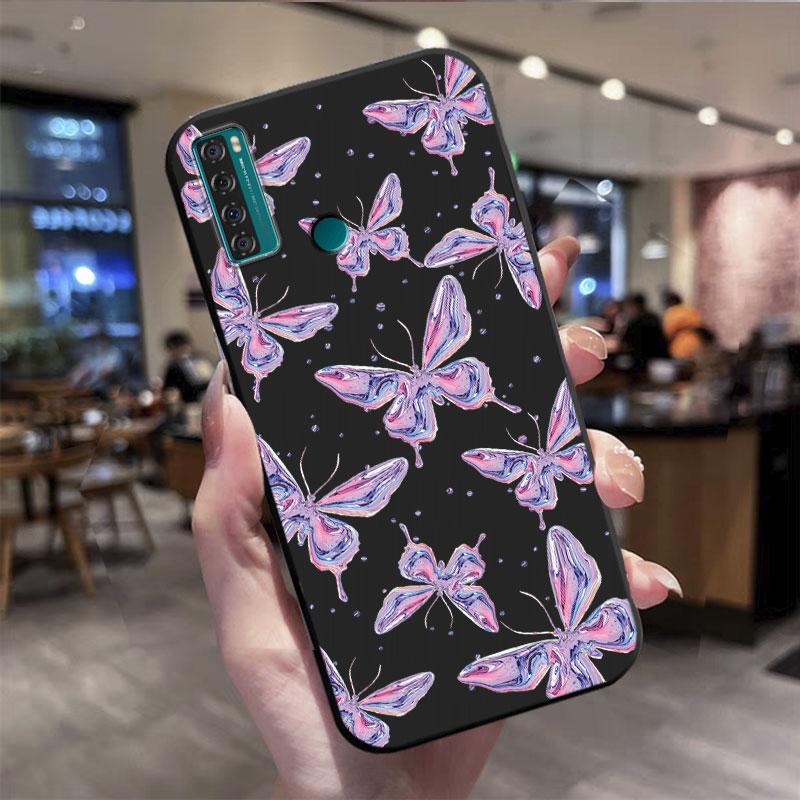 For TCL 20 SE 20 Pro 20B 20R 5G 20AX Case Shockproof Silicone Soft TPU Phone Case For TCL 20L Plus 20S Back Cover Bumper Fundas