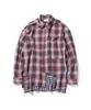 MASSNOUN Multi-Mix Check Shirt Msist002-Rd