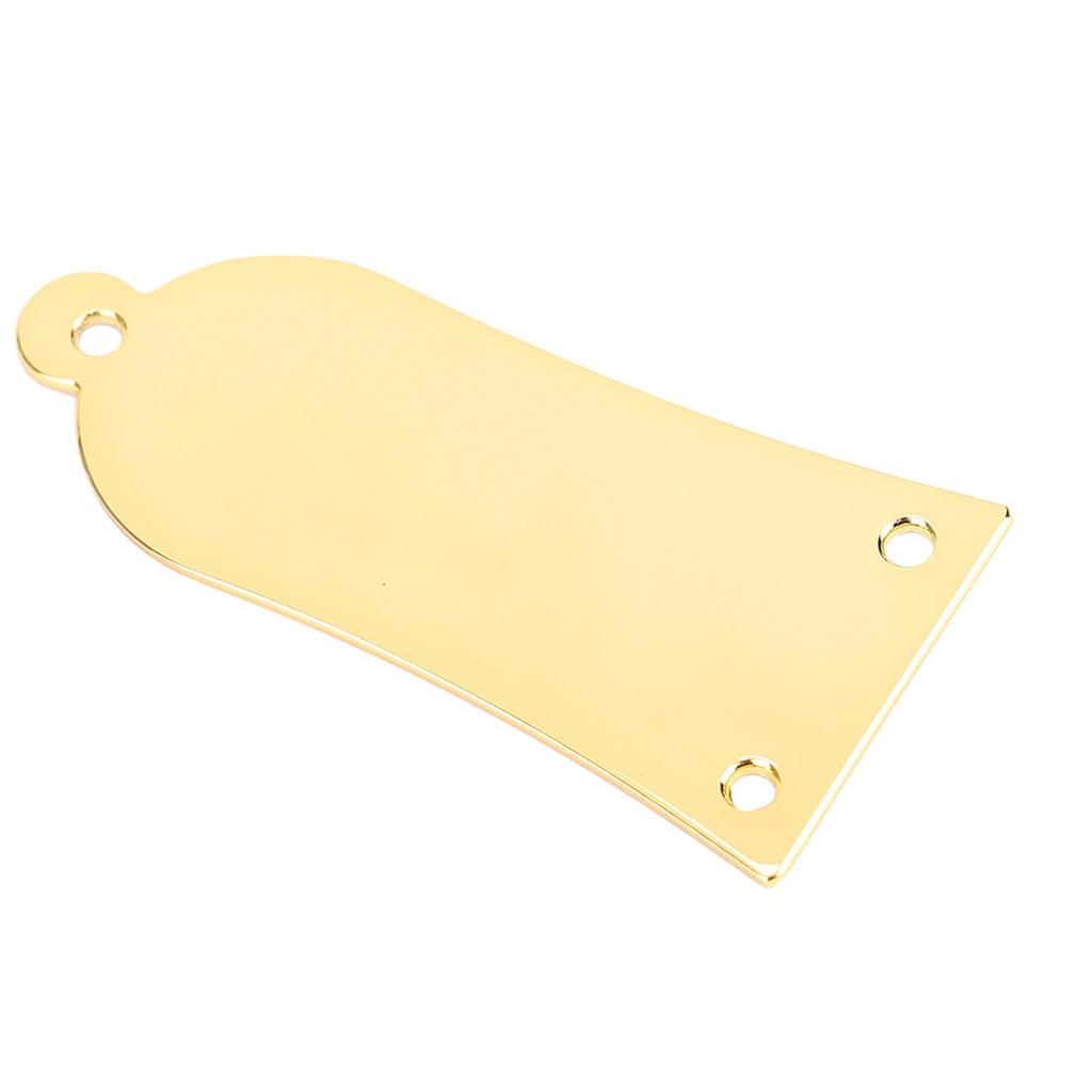 Металлическая крышка анкерного стержня с 3 отверстиями и винтами для замены гитары или бас-гитары(Золото)