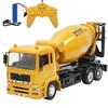 Cement Construction Vehicle Model Toy, Electric Lighting Music Simulation Remote Control Mixer Car Children'S Toy Car