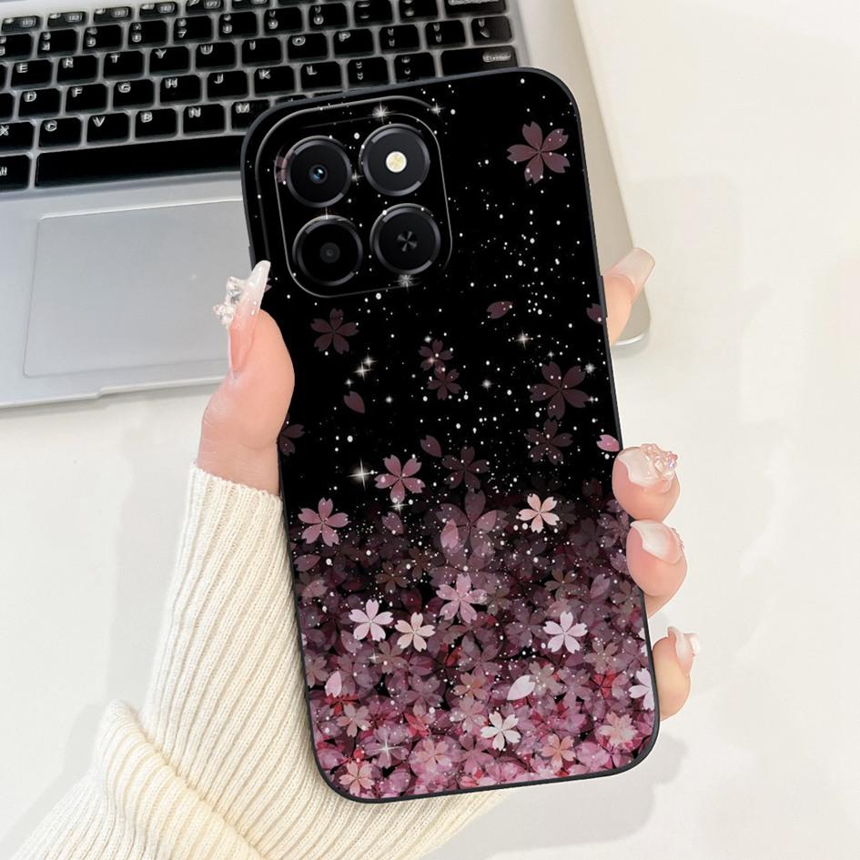 6.61" Чехол для Honor X6c 2025 Милый Панда Кролик Мягкий Жидкий Силикон Ударопрочный ТПУ Задняя Крышка Для HonroX6c Play 9C NIC-LX1 Para