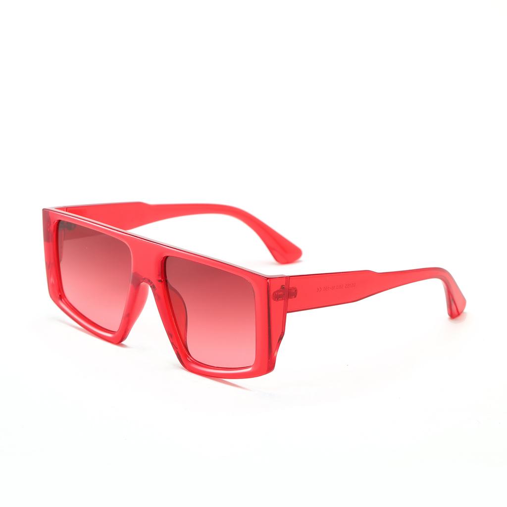 Очки 95155 Осенние Квадратные Полигональные Желейные Солнцезащитные очки Женские Ретро Солнцезащитные очки Мужские