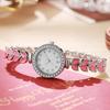 New Color Mermaid Stylish Simple Versatile Ladies Epoxy Bracelet Watch Ladies Diamond Quartz Watch