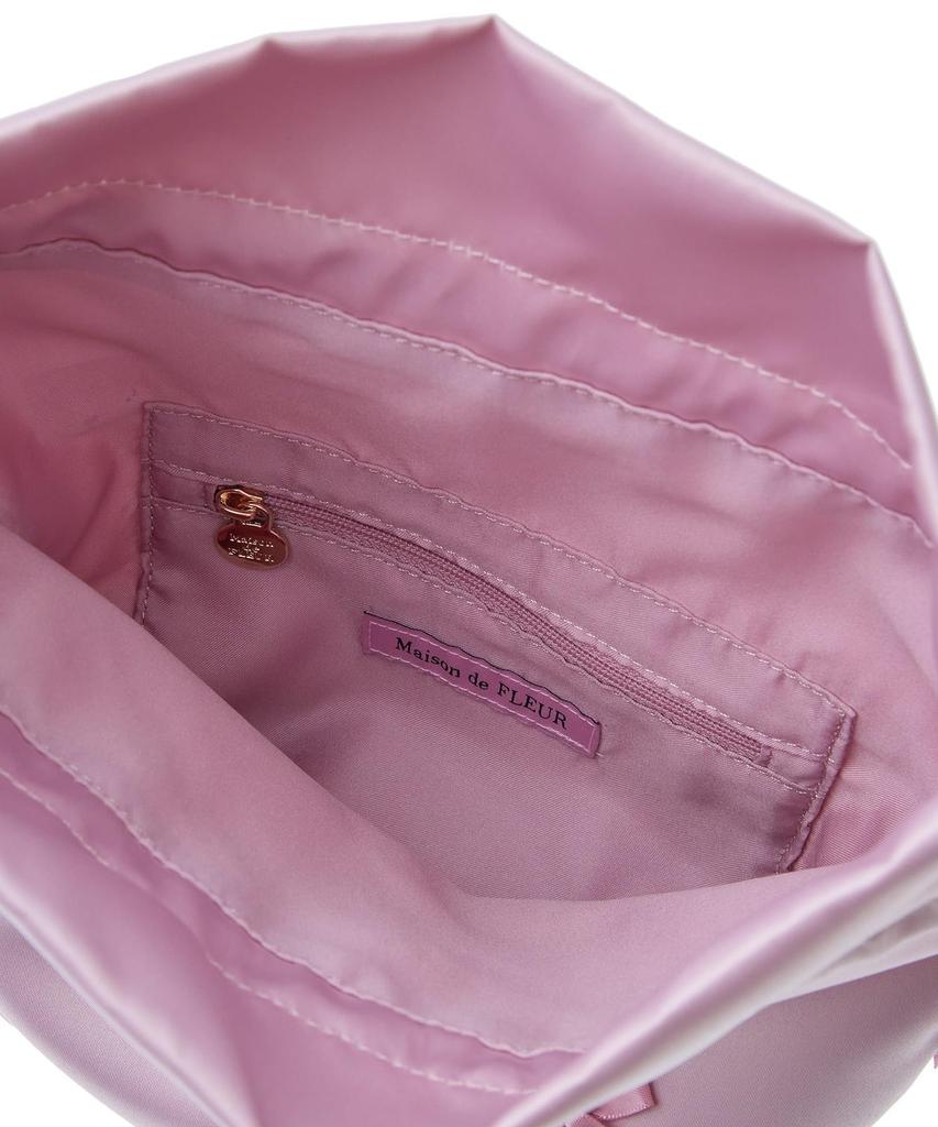 de Pouches and Drawstring Bags EC Exclusive Drawstring Bag for Ivory [Maison Fleur] Women,