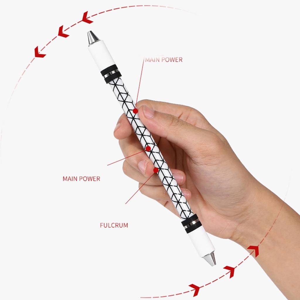 Вращающаяся ручка для пальцев Вращающаяся ручка для снятия стресса Вращающаяся ручка для развлечений Невозможность писать для снятия стресса у взрослых