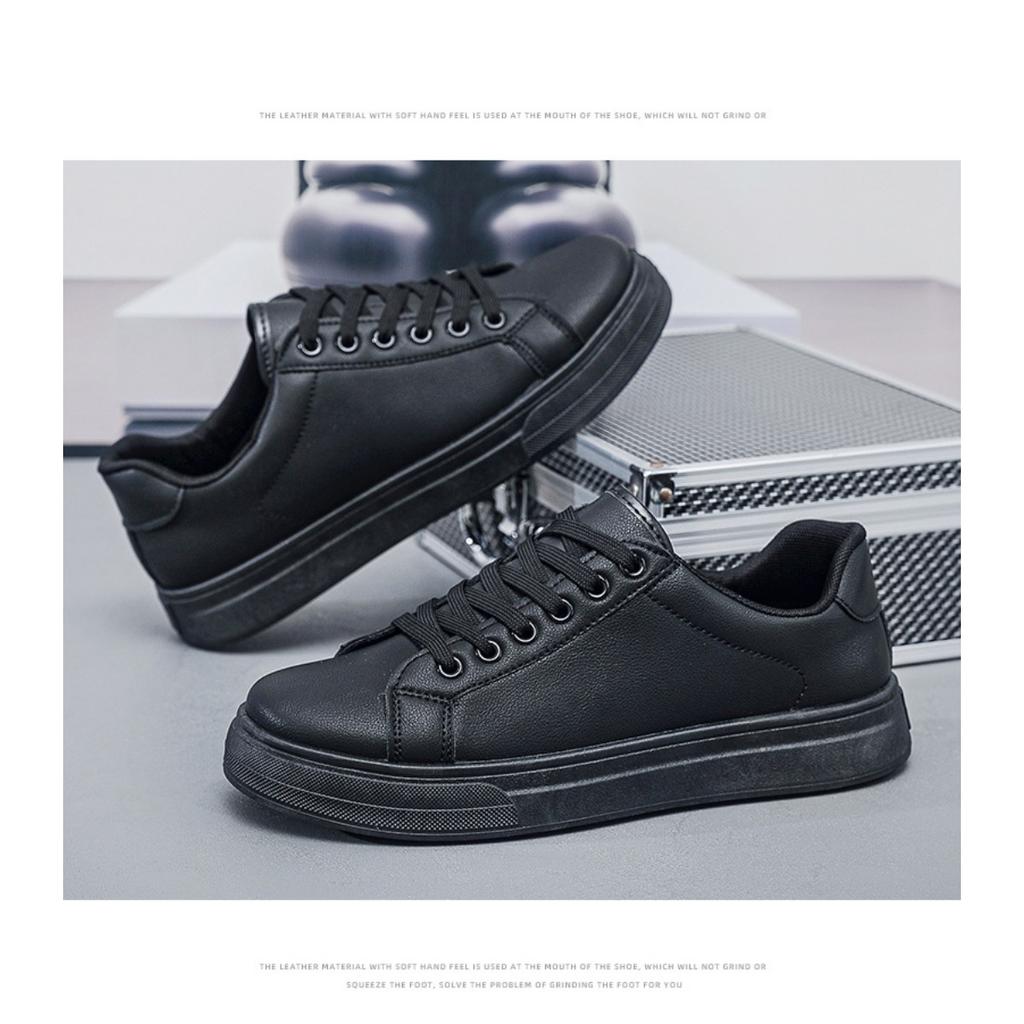 Мужские туфли, маленькие белые туфли, повседневная обувь в гонконгском стиле, мужская обувь Tide, мужская кожаная корейская версия мужской обуви The Board