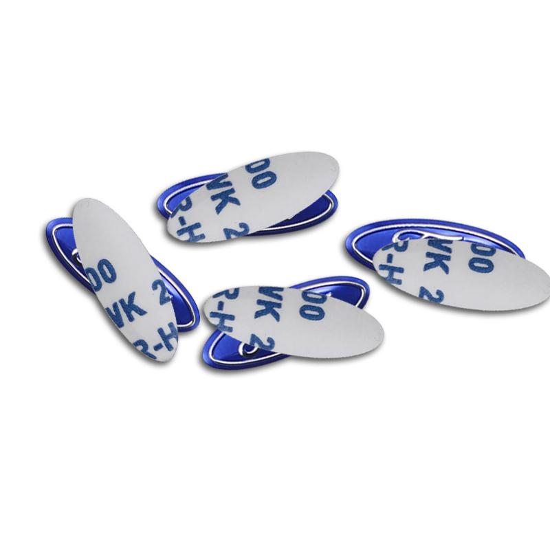 VOPL3 5/10Pcs Car Logo Control Key Emblem Stickers Accessories For Ford S MAX Ranger Focus Fiesta Mondeo Kuga Mustang Escort Transit