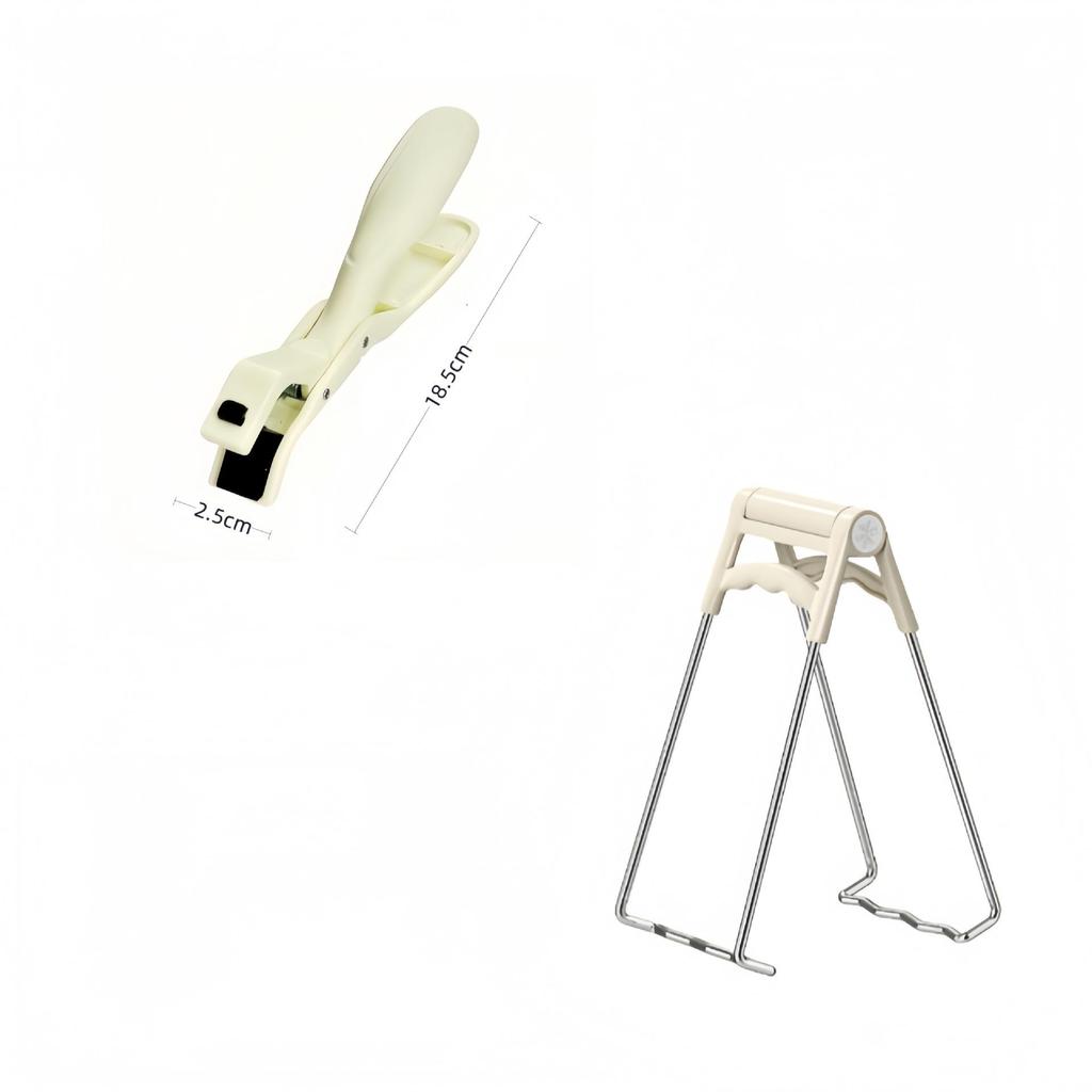 Anti-Scald Non-Slip Silicone Bowl and Plate Lifter Clip