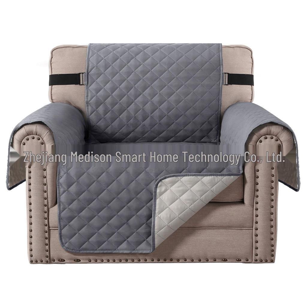 Универсальный водонепроницаемый эластичный чехол для дивана для питомцев с нескользящим ромбовидным узором