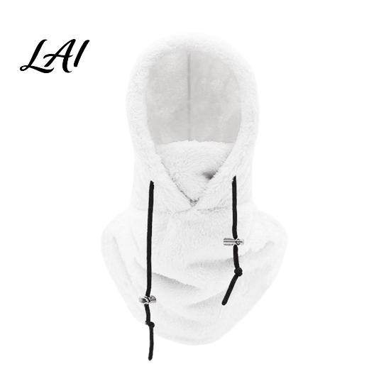 Motorcycle Riding Neck Warmer Balaclava Fleece Ski Mask Winter Windproof Arctic Velvet Thermal Face Cover Comfortable for Outdoor Sports Cycling