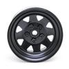 4Pcs 1.9 Inch Wheel Rim Beadlock Wheel Hub 1:10 RC Rock Crawler Compatible with TRX4 Axial SCX10 90046 D90 RC Crawler