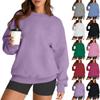 Women's Fashion Women's Lightweight Long Sleeve Pullover Sweatshirt College Style Pattern Sweatshirt