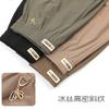 Fat Mother Pants Summer Thin Plus Size Nine-point Pants Medium Old Woman High Waist Loose Grandma Casual Pants