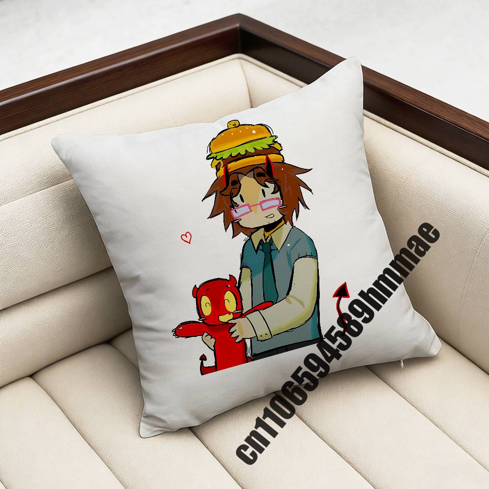 For Funny Clkidd n Throw Pillow Case Sham xcm xcm Square Car Pillowcase Pad Cushion Cover