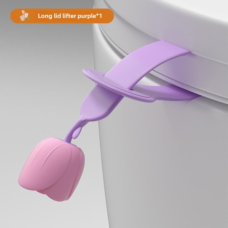 Креативная ручка-подъемник крышки унитаза с защитой от грязи