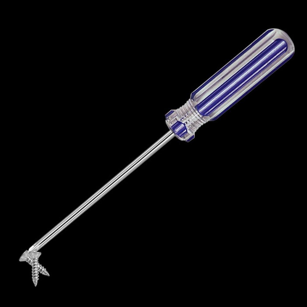 Пластиковая ручка отвертки шлицевая малая 1 шт