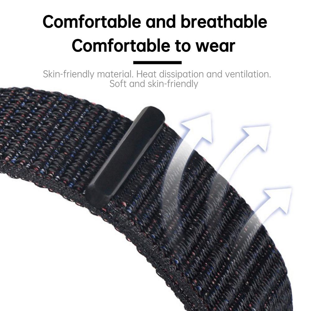 Нейлоновая петля для Xiaomi Mi Band 9 8 7 4 3 5 6 умных часов браслет спортивный Correa дышащий сменный браслет на Miband 6 8 ремешок