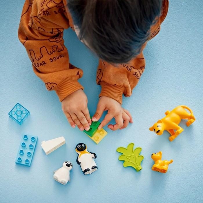 LEGO Duplo Мои первые животные Пингвин и Лев 10442