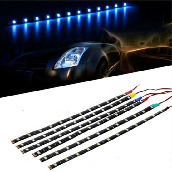 3528SMD 15 светодиодов водонепроницаемый автомобиль гибкая светодиодная лента украшение лампы