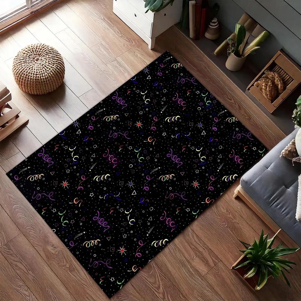 Ковер для аркадных ретро-игр, Ковер с аркадным автоматом, Ковер для геймера, Ковер для комнаты ретро-игр, Напольный коврик на тему ретро-видеоигр