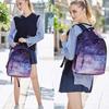 Fashionable And Large Capacity Women Girl Galaxy Starry School Bag For Teens