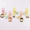 5PCS Couple Keychain Magic Love Potion Business School Hermione Ron Alloy Pendant Creative Gift