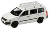 HJ64 164 Toyota Probox Custom Versionwith Roof Carrier White Finished Product