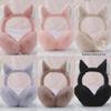 Foldable Cute Korean Style Imitation Rabbit Fur Earmuffs for Men & Women - Autumn & Winter Warmth