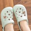 18/20Pcs Rhinestone Shoe Charms Heart And Flower Shape Chain Faux Pearl Decor Croc Clogs Accessory Slippers Decoration Shoe Pins Shoe Buckle