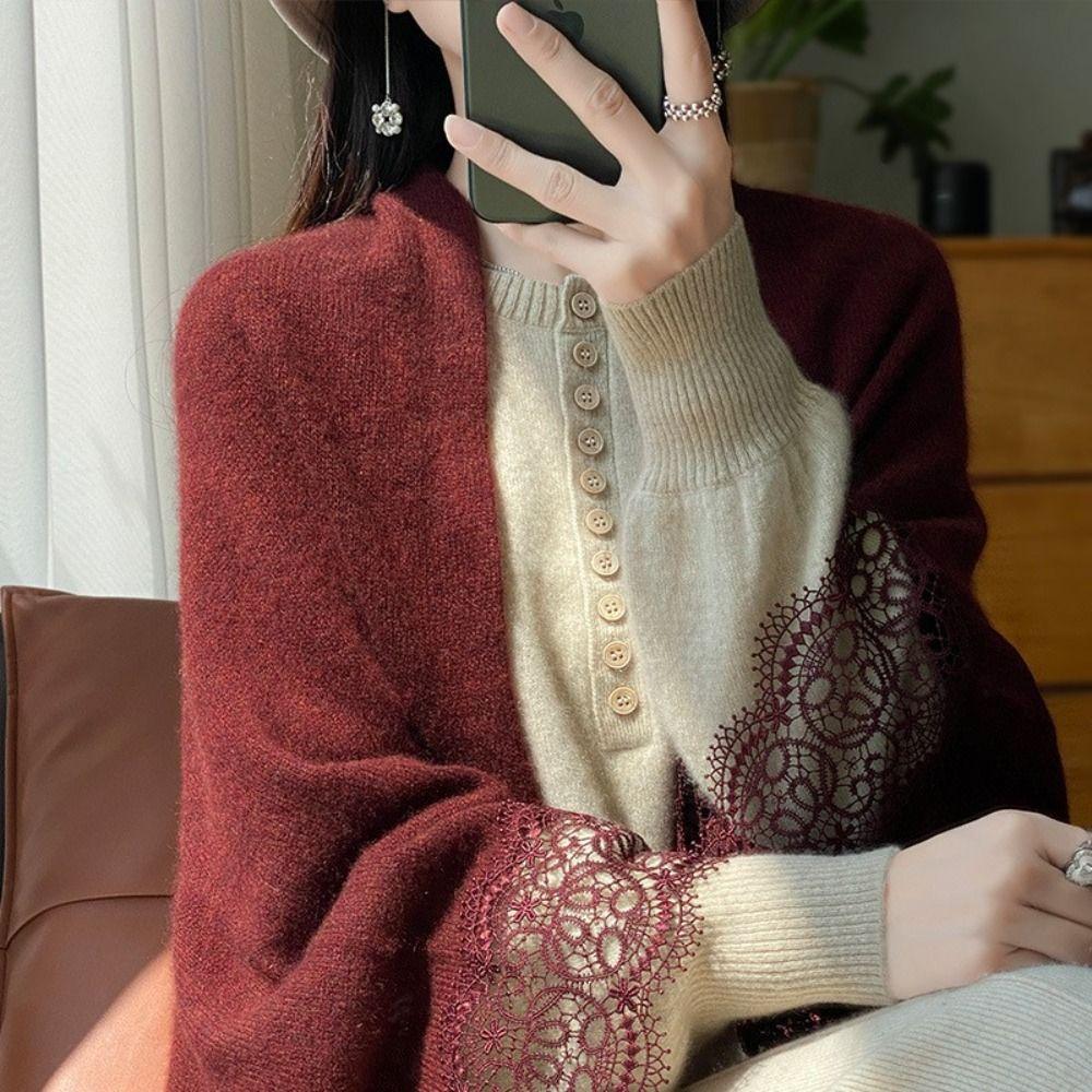 Women Lace Edge Scarf Skin Friendly Cloak Shawl Fashion Cardigan Top